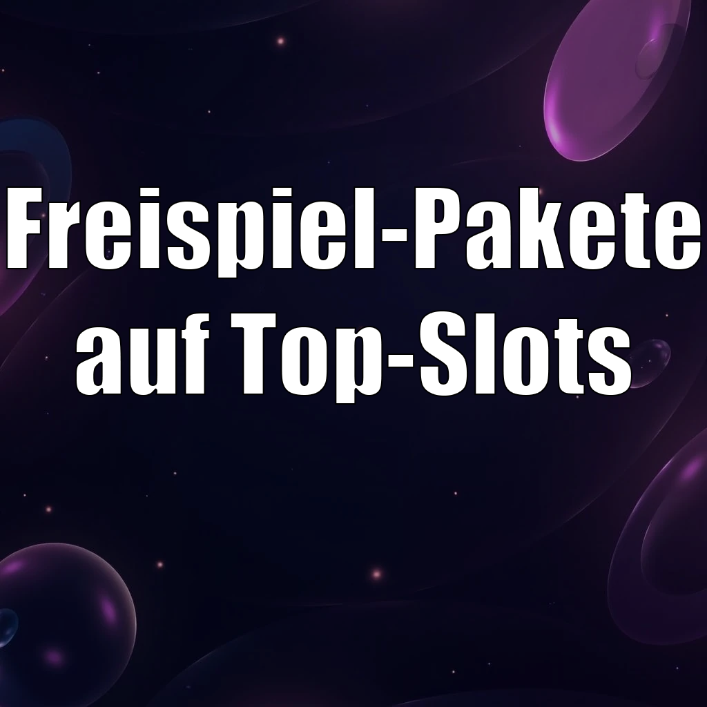 Freispiel-Pakete auf Top-Slots